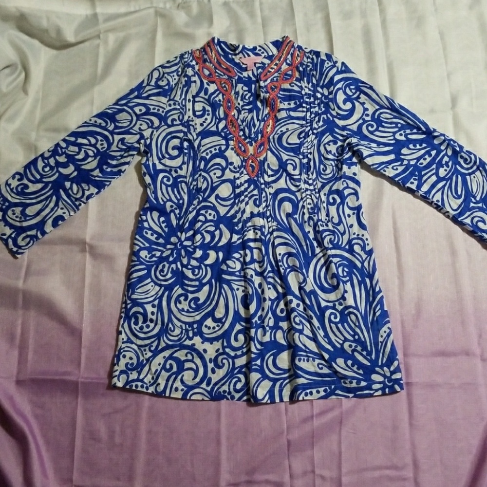 Lilly Pulitzer Sarasota Tunic Size Medium